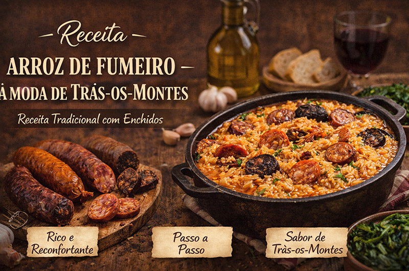 Receita Arroz de Fumeiro
